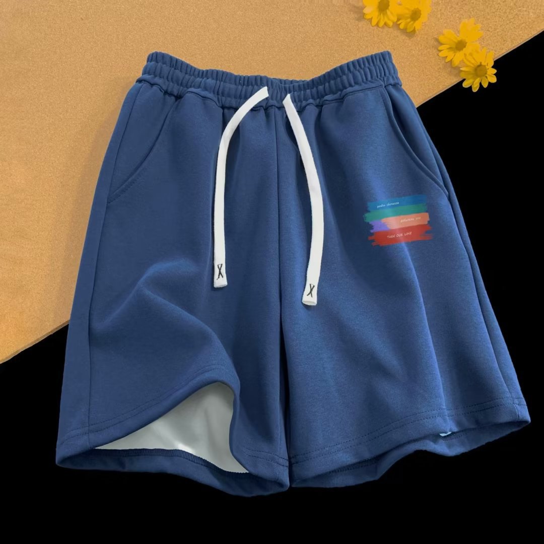 파란색