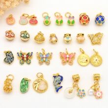 18K��ɫ�m�Ųʵ��͇����쉋 �̽�F����ƽ������ؔ�����Ʒ���