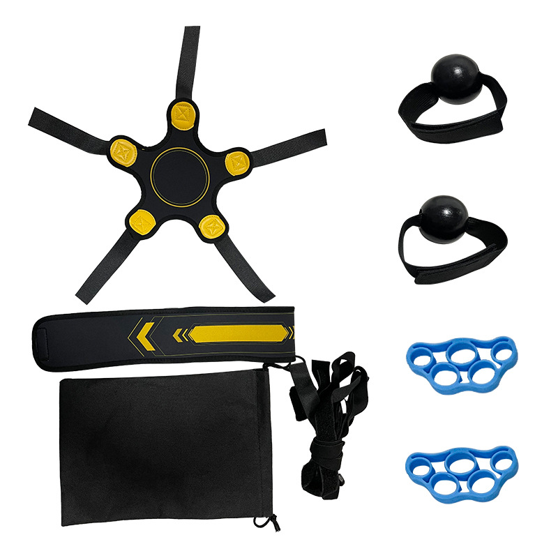 Nuevo entrenador de fútbol de la escuela primaria y secundaria de entrenamiento de fútbol conjunto Swing correa auxiliar kick ball barball Correa barball dispositivo