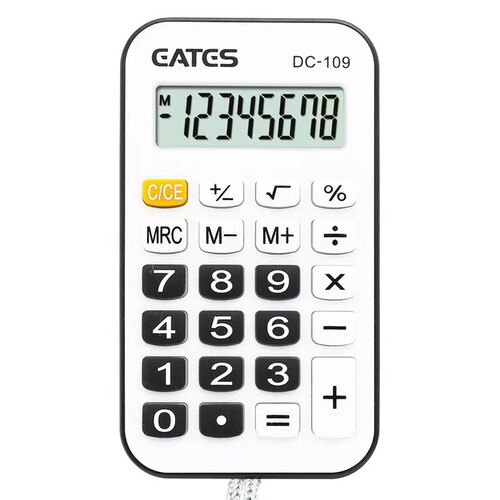 Date Calculator DC-109 portable mini cute with rope students can hang around the neck calculator wholesale