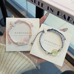 かわいい猫の爪招き猫少女の甘いブレスレット