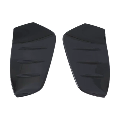 Light Cover, Fog Light Eyebrow, Other Automotive Exterior Supplies - abs-piano-black-front-fog-light-eyebrows