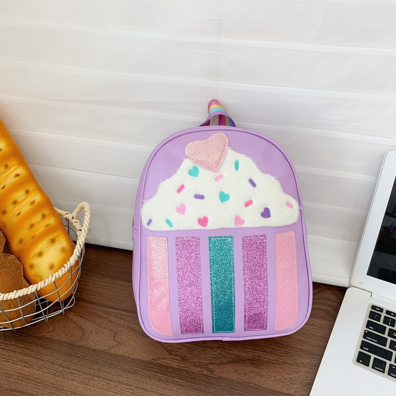 Caricatura lindo panda gigante mochila para niños y niñas, mochila para bebés de jardín de infantes, nueva mochila para niños de nubes de color