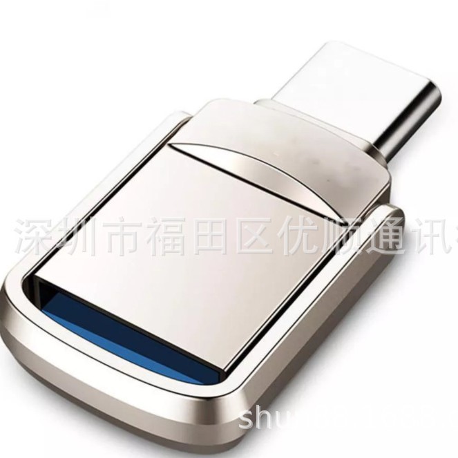 Al por mayor tipo-c teléfono móvil usb flash disk 32g de alta velocidad usb2.0 computadora de doble uso OTG de doble interfaz de metal usb flash disk