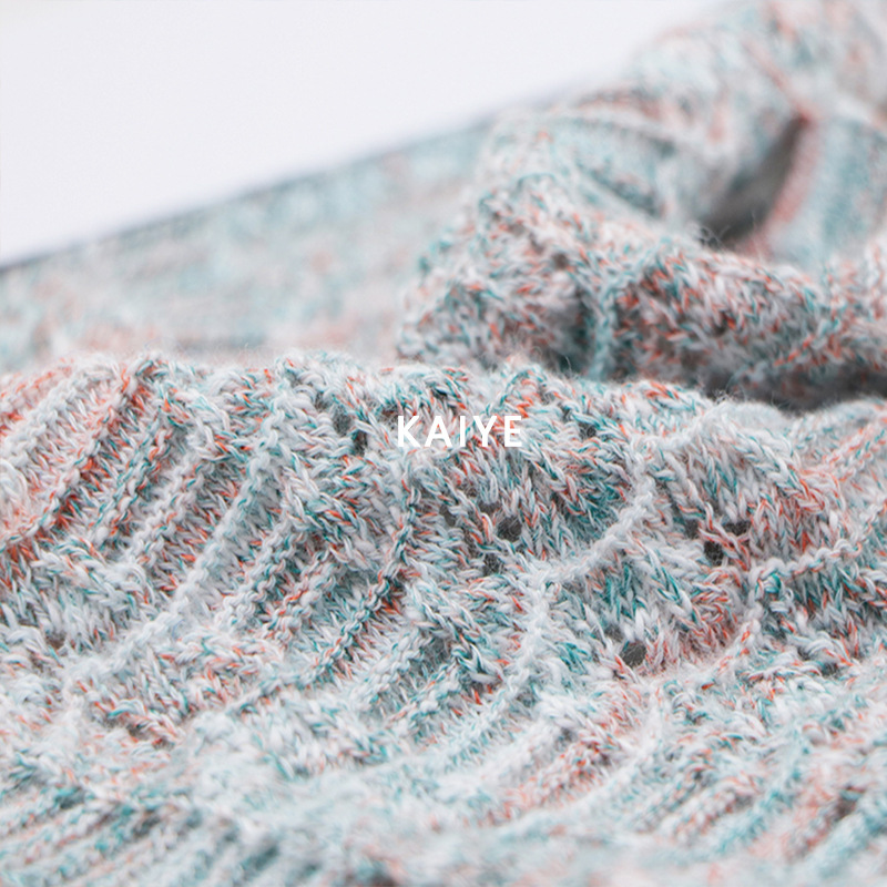 14支长虹棉混纺段染花式手混线手作毛线织女钩针特种纱线小团批发