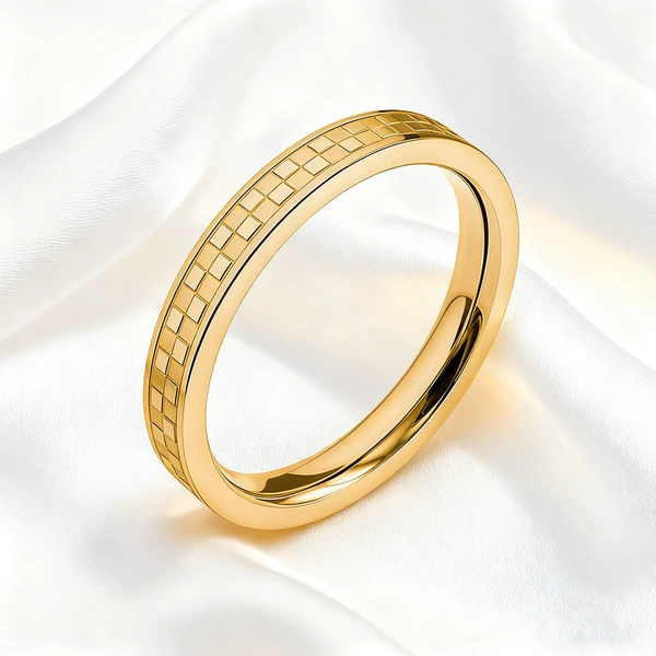 Small square gold