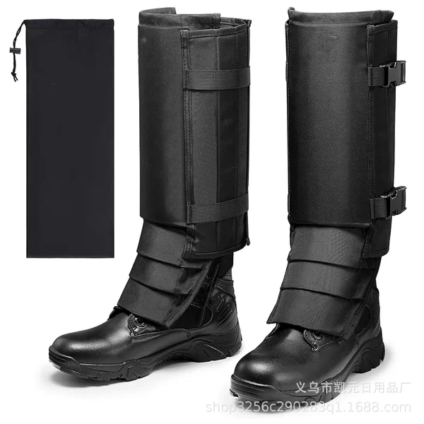 Factory direct supply outdoor anti-snake bite leggings anti-snake bite leggings hunting anti-stab protection boots wholesale