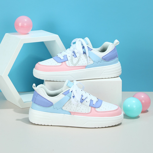 Korean Trendy Couple's Thick Sole Platform Shoes Soft Sole Comfort Sports Slip-On Fashion Outdoor Casual Women's Shoes