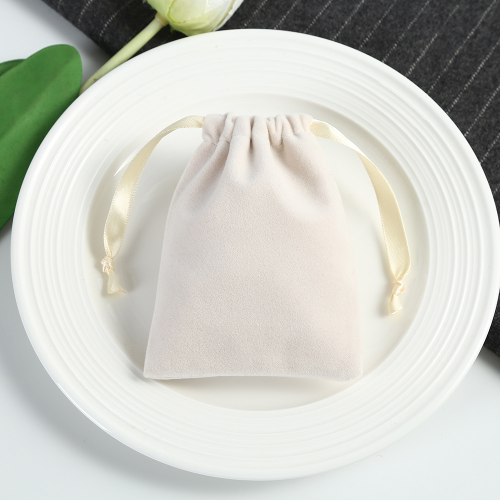 7g Weight Jewelry Packaging Bags Classification 1 Piece Quantity Daily Occasion Solid Color Pattern Simple Style Style 1 Piece Cloth Simple Style Daily Solid Color Jewelry Packaging Bags 6
