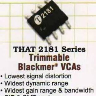 THAT2181CS voltage control amplifier integrated circuit 2181CS08 high index professional audio VCA