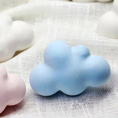Three Trust Cloud Pudding Mousse Cake Silicone Mold Aromatherapy Candle Instagram 3D Steamed Rice Cake White Jelly Pudding Mold