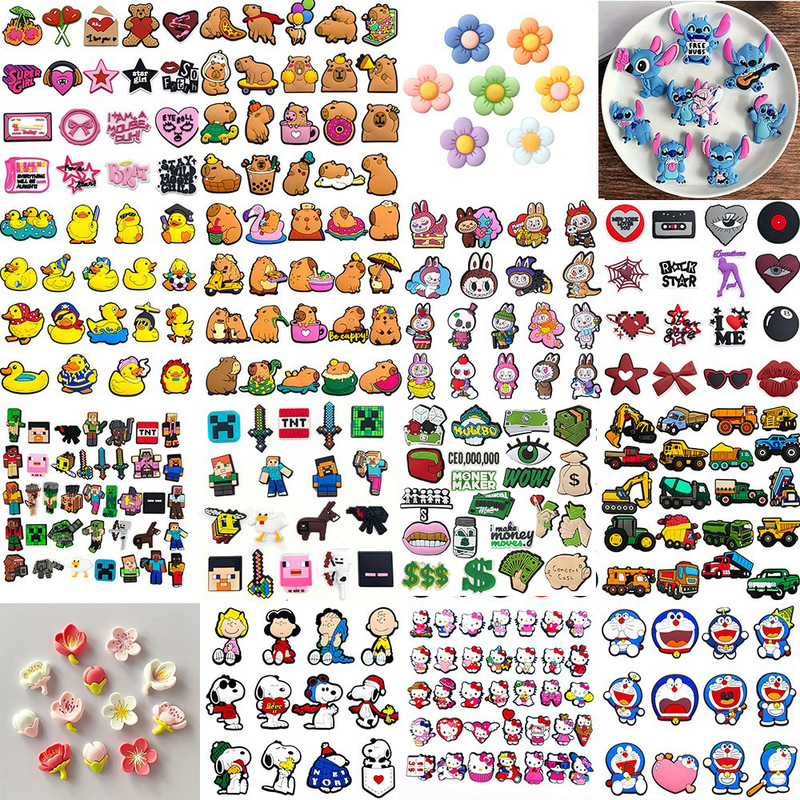 Set of Minecraft Shoe Charms Creative DIY Shoe Decorations Accessories for Crocs Pvc Soft Rubber Detachable Shoe Charms Halloween Set of Minecraft Shoe Charms Creative DIY Shoe Decorations Accessories for Crocs Pvc Soft Rubber Detachable Shoe Charms Halloween