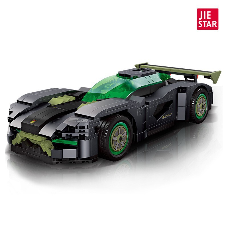 Toys Remote Control Car Wholesale Jixing 92004-92028 New Cross-border Construction Assembly DIY Technology Sports Car Building Blocks