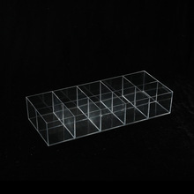 收纳盒透明ps大号无盖整理收纳盒多用途储物盒手办玩具展示盒