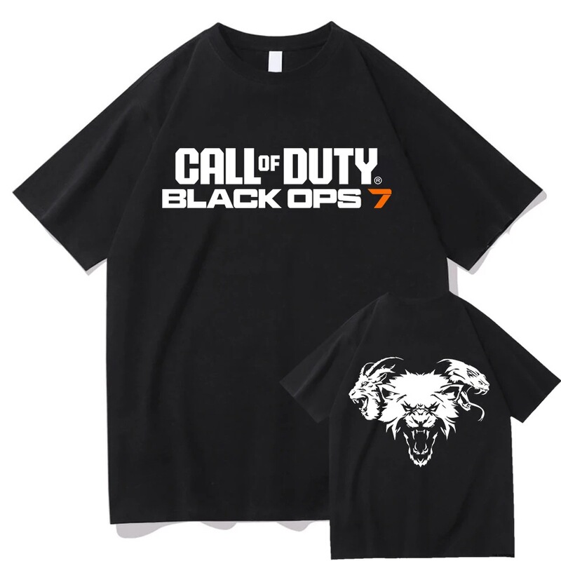 T-Shirts Fashion Men's and Women's High-Quality Black T-Shirts Shirts Fun Aesthetic Clothing Tops Call of Duty T-Shirts Fashion Men's and Women's High-Quality Black T-Shirts Shirts Fun Aesthetic Clothing Tops Call of Duty