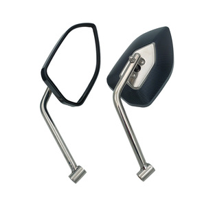 Suitable for pedal antelope UU UE UY125 rearview mirror convex mirror spherical large field of view modified mirror accessories