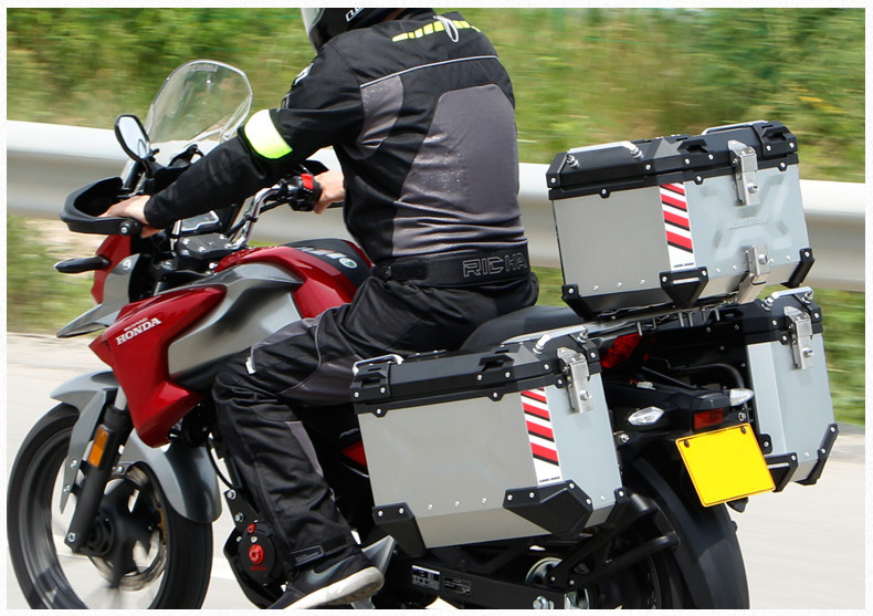 E70 Wanlihao Vespa GTS300 Motorcycle Aluminum Alloy Tail Box Electric Vehicle Aluminum Alloy Rear Trunk