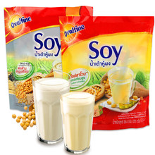 泰國 進口阿華田豆漿soy豆奶364g速溶沖劑原味早餐袋裝沖飲豆漿粉