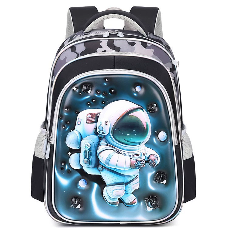 Backpack, set for elementary school students, school bag, 3-6 years, 3D