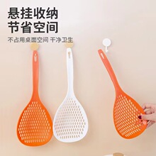 Q3035日式仿烫耐高温捞面条大漏勺家用饺子过滤网筛厨房漏网捞勺