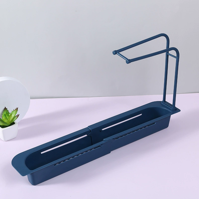 Стеллаж для хранения раковины Выдвижная сливная стойка фильтр для раковины корзина для сушки овощей и посуды тряпка стеллаж для хранения кухонная сушилка