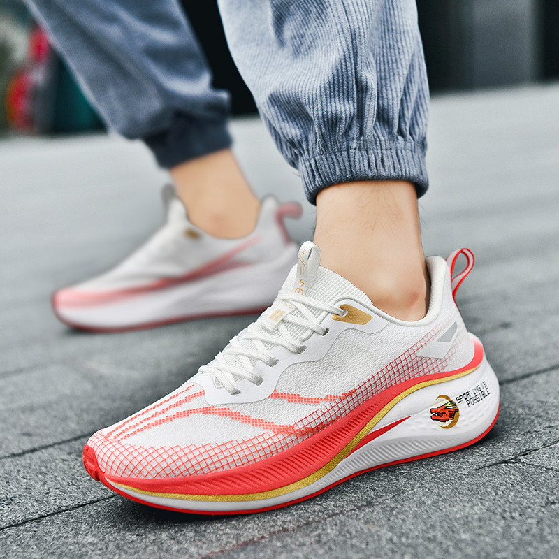 2025 nuevo estilo universitario de palma completa placa de carbono super ligera zapatos deportivos hombres y mujeres todos los juveniles zapatos de carrera de moda