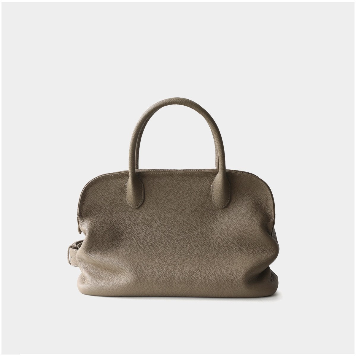 2026 Spring New Top Grain Cowhide Large Capacity Genuine Leather Tote Bag Commuter Shell Handbag For Women - Thumbnail 4
