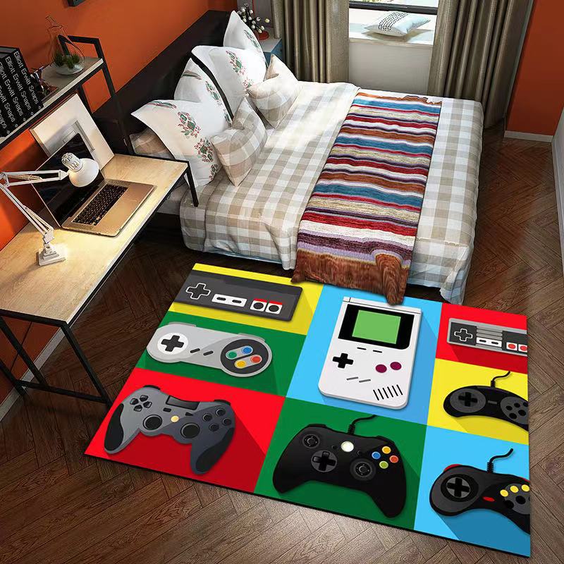 Fabricantes de suministro INS alfombra Amazon generación hogar sala de estar dormitorio manta de noche manejar patrón transfronterizo al por mayor image 14