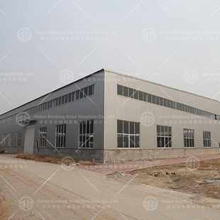 Hebei Manufacturers Export Prefabricated Large-Scale Heavy Steel Structure Buildings and Double-Story Factories to Undertake Design and Material Production