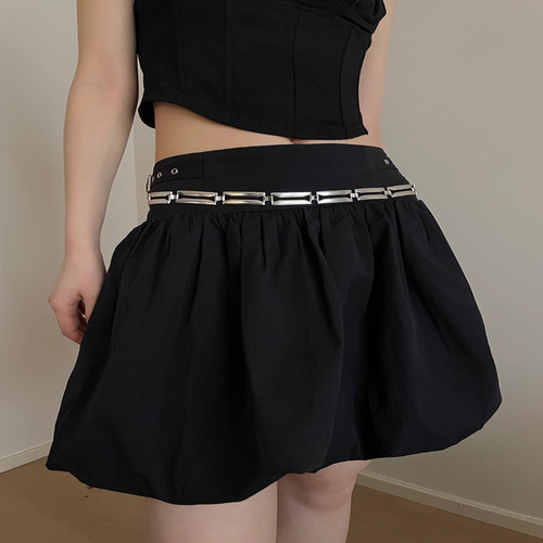 European and American simple fashion versatile thin waist chain women's new niche trendy dress accessories metal belt accessories for women