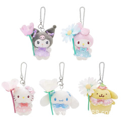现货精灵幻想曲Kitty凯蒂猫库洛米毛绒公仔玩偶包包饰品小挂件萌