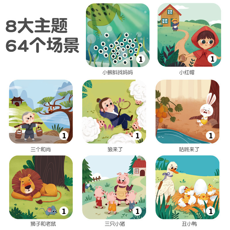 Paquete pequeño transfronterizo para niños linterna de proyección diapositiva máquina de historia juguete bebé educación temprana narración cognitiva