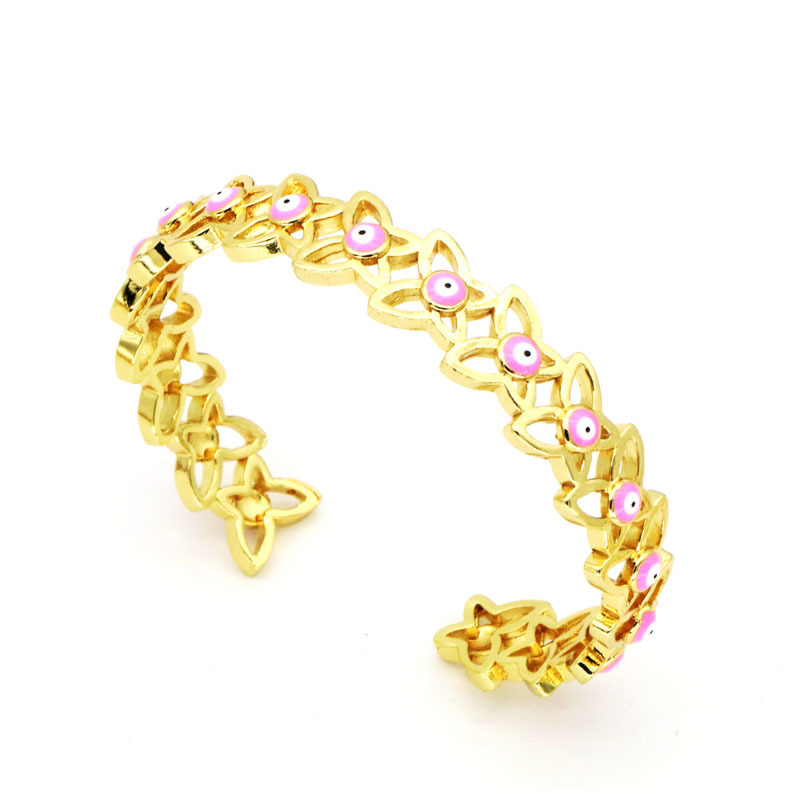 Fashion Butterfly Copper Hollow Out Bangle 1 Piece