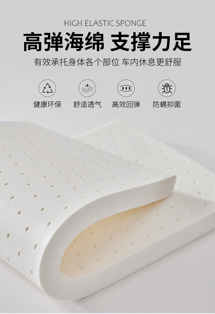 Blue Grid Rabbit Is Suitable for Xiaomi Yu7 Car Inflatable Bed Rear Seat Sleeping Mat Car Trunk Mattress Sleeping Gadget a