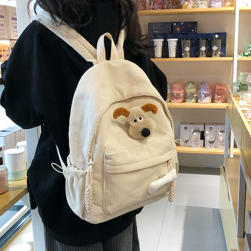 Japanese brand backpack, shoulder bag, school bag, for students, Korean style, simple and elegant design