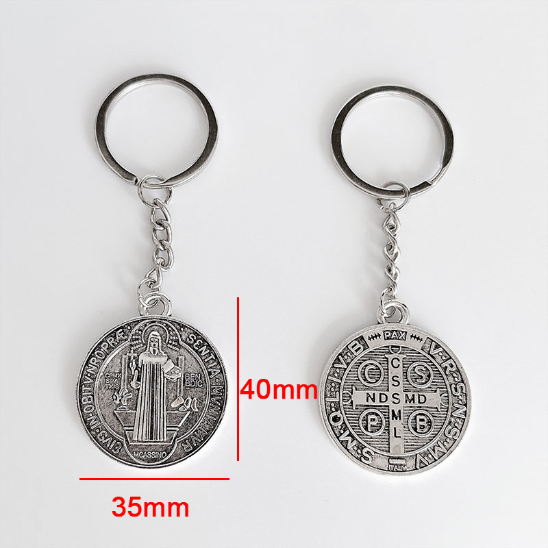 Style Vintage Portrait Traverser Alliage Unisexe Pendentif De Sac Porte-clés display picture 1