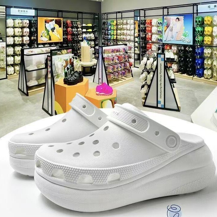 C Brand Cloud-Like Perforated Shoes, Fashionable and Versatile, Casual Unisex Shoes, Women's Shoes, Outdoor Light Luxury Beach Shoes