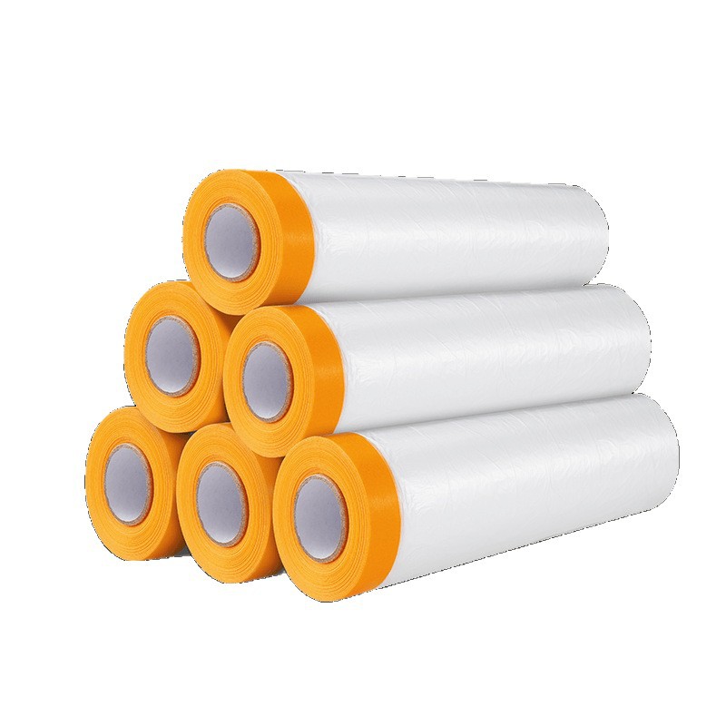 Decoración del hogar película protectora a prueba de polvo pintura de pulverización de automóviles película de protección de muebles armario pared sofá cubierta película plástica