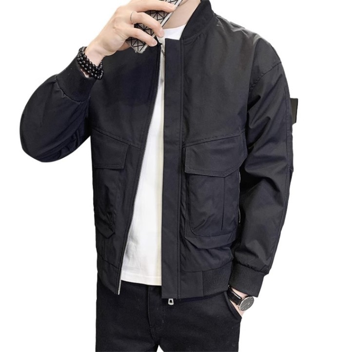 Nuevas chaquetas de hombre de principios de otoño, chaquetas casuales para hombres, ropa de trabajo de todo fósforo de tendencia, uniformes de béisbol, chaquetas para jóvenes, ropa de otoño