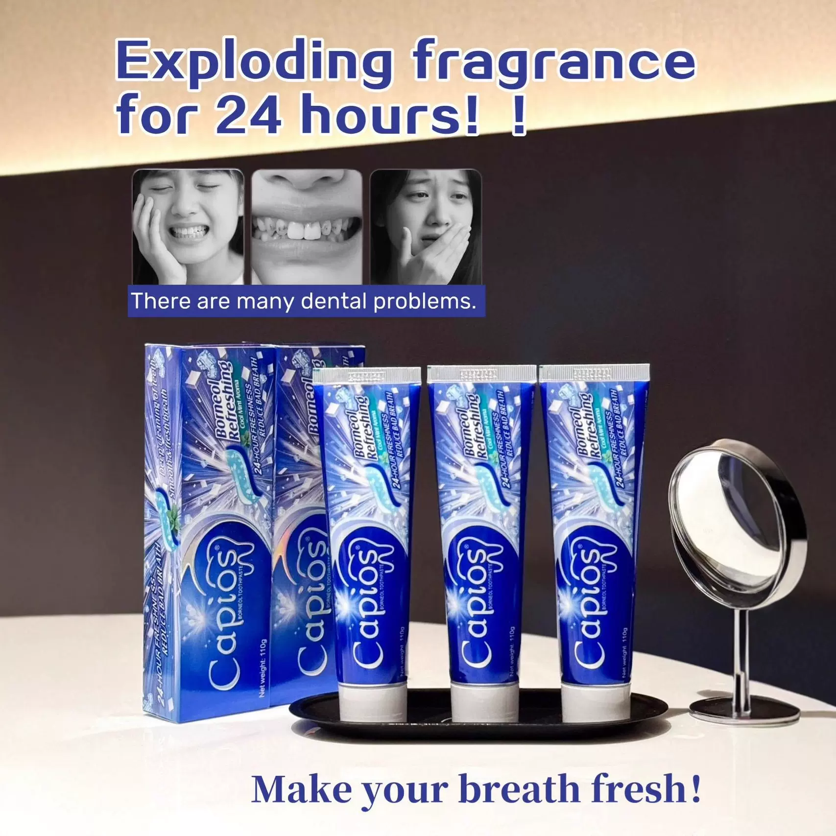 外贸牙膏出口非洲英文牙膏成人牙膏厂家批发跨境出口亚马逊日用品