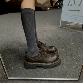 乐福鞋;女式时装单鞋;女式皮靴