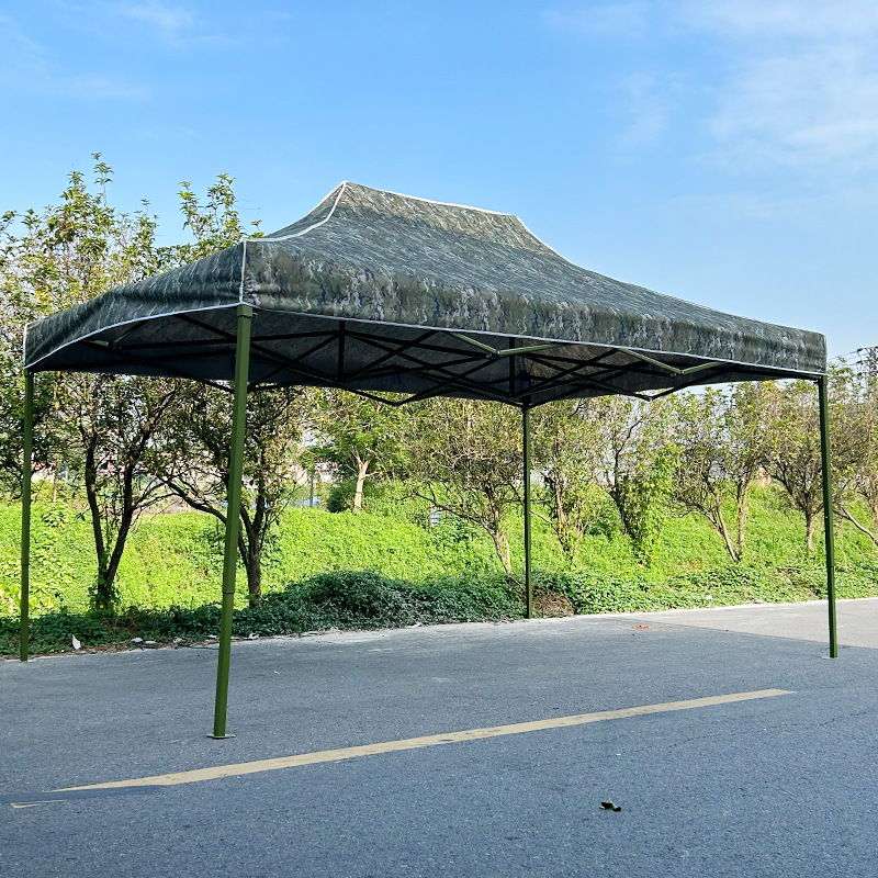 21 tiendas de camuflamiento de tinta al aire libre estacionamiento móvil pabellón de exposición publicidad de venta de exposiciones de cuatro esquinas pabellón de protección solar