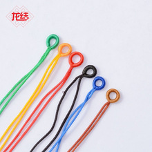 龙结厂家首饰批发手工DIY饰品配件A线单拉圈项链扣绕线圈吊坠