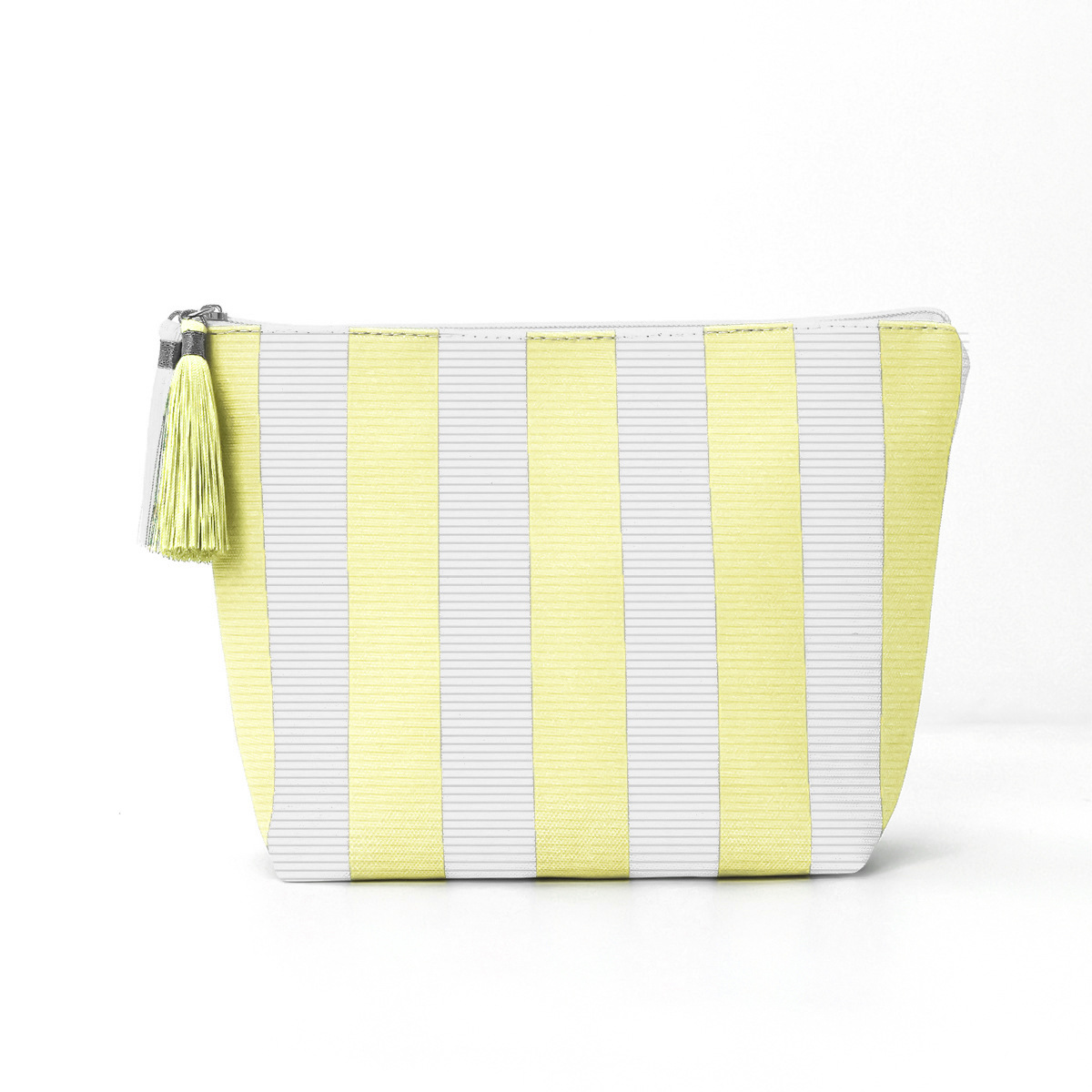 Feihong bolsa de almacenamiento a rayas de lana transfronterizas, bolsa de maquillaje de alto valor, bolsa de lavado portátil de gran capacidad