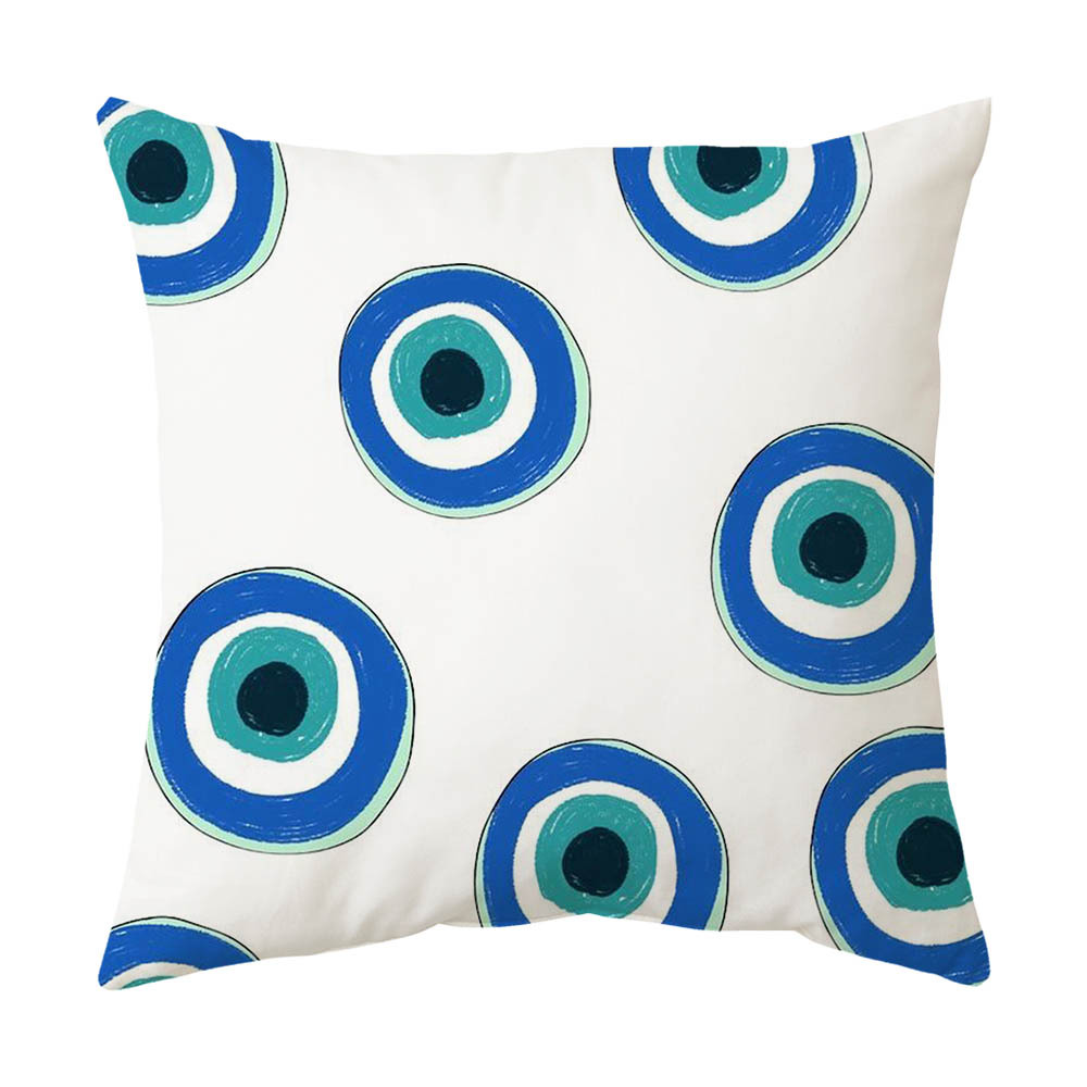 Capa de almofada evil eye almofada decorativa macia para sofá_voghion.com