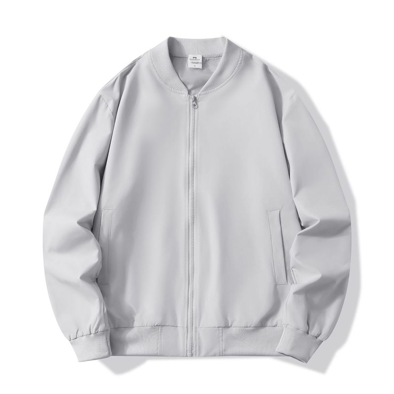 外套夹克定印logo工作服飞行服印绣字秋冬新款机车棒球服工装上衣|undefined
