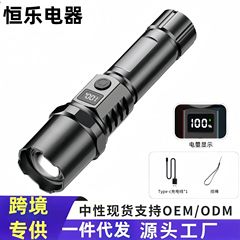 懐中電灯の強い光は充電式の屋外で超明るいです。