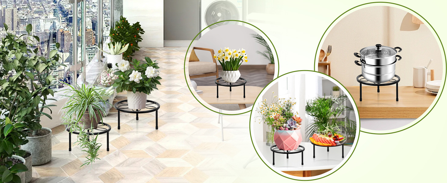 metal plant stand