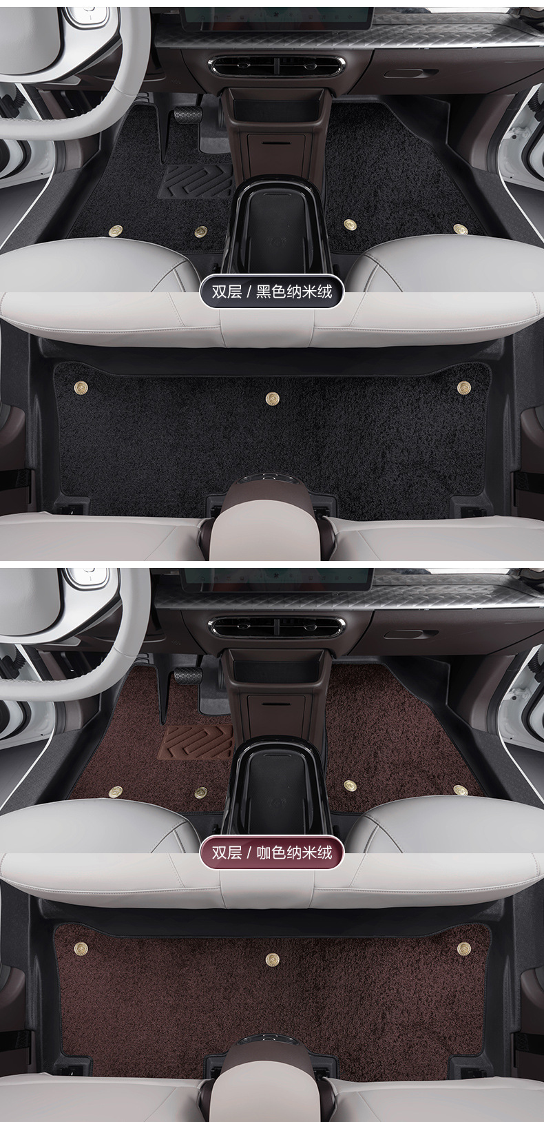 JAC Yiwei 3 floor mats full coverage car interior accessories TPE