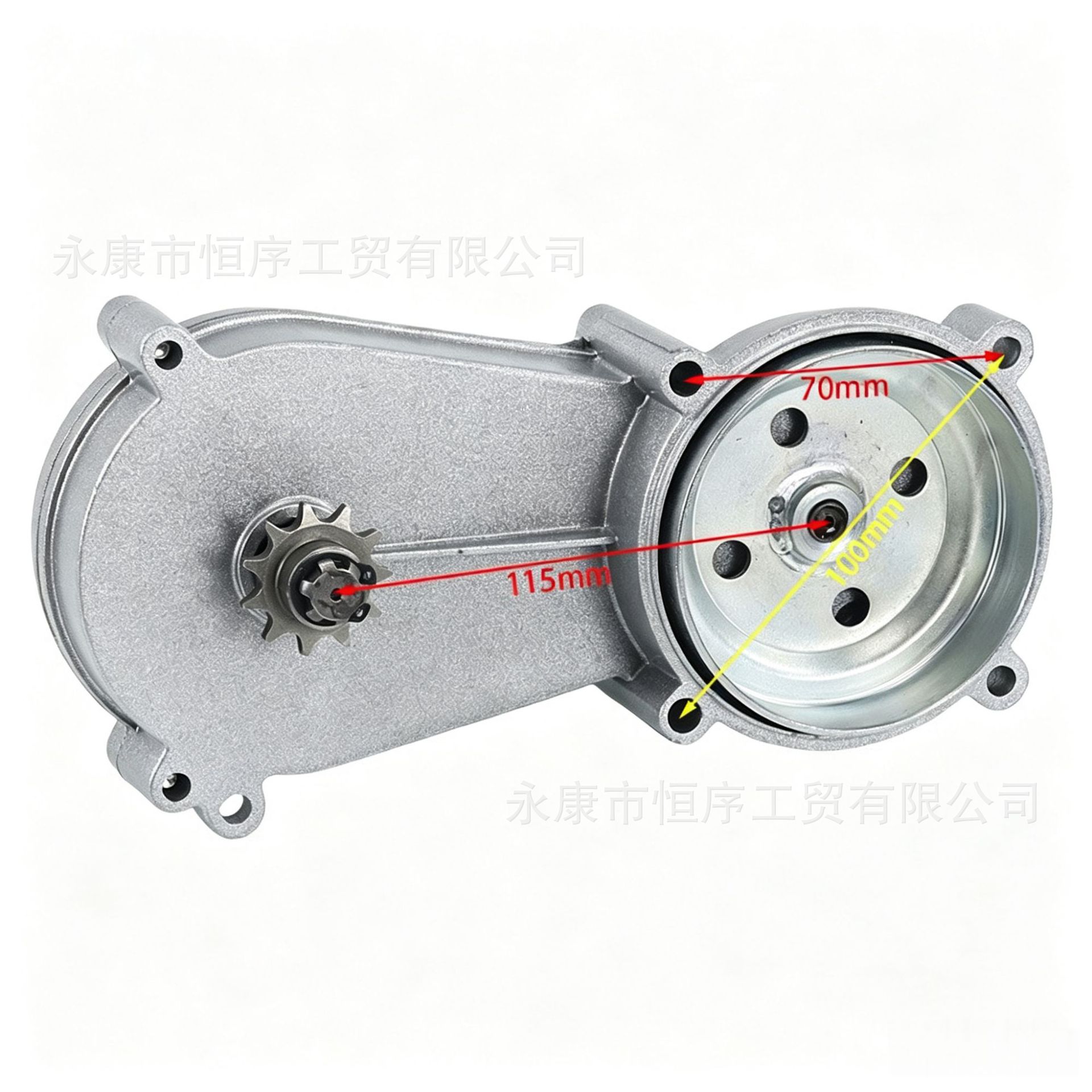 47-49CC Mini Off-Road Accessories, Small Off-Road Vehicle Sprocket, Two-Stroke Engine Gearbox Transmission